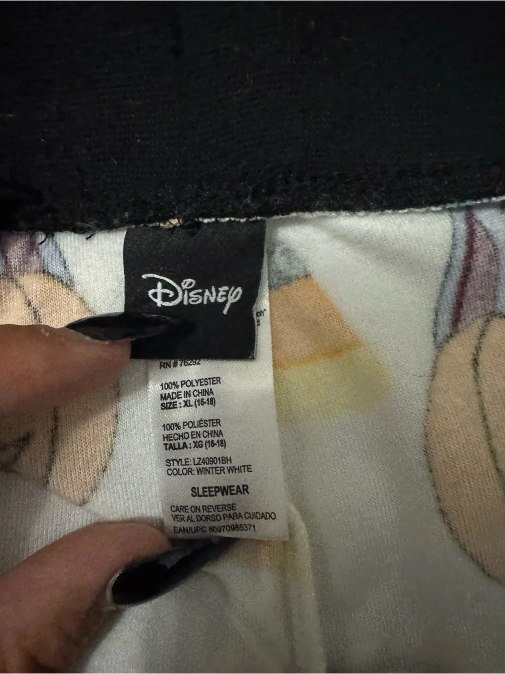 Disney Eeyore Pumpkin Sleep Pants - Picture 2 of 2